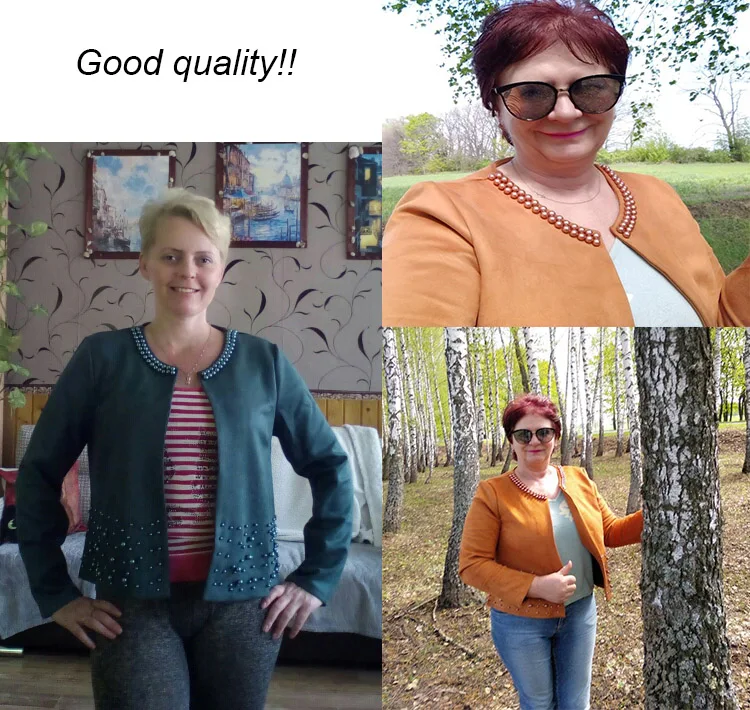Осенняя Женская куртка размера плюс 4XL, розовая, зеленая, элегантная, с бисером, верхняя одежда, Женские базовые куртки, пальто, chaquetas mujer,, длинный рукав