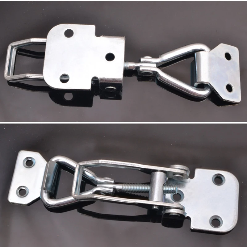 Регулируемая Рычажная защелка с голубым цинковым покрытием 2 шт. максимальная