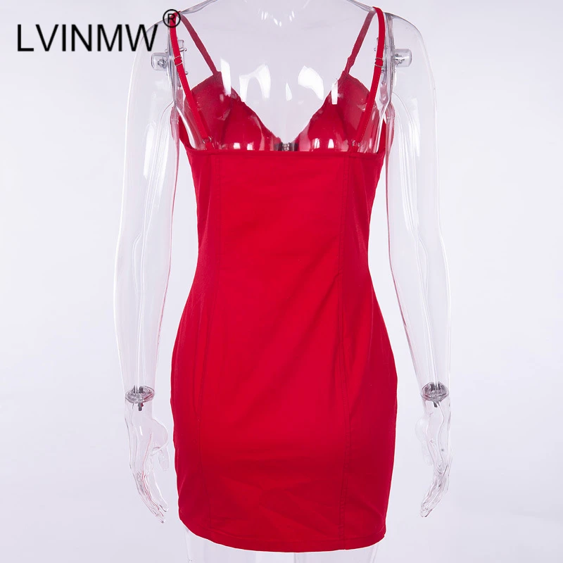 Фото LVINMW Sexy Front Zipper Mini Dress Women Spaghetti Strap Sleeveless Backless Slim Fashion 2019 Spring Summer Casual Женская одежда LVINMW Sexy Front Zipper Mini Dress Women Spaghetti Strap Sleeveless Backless Slim Fashion 2019 Spring Summer Casual Женская одежда