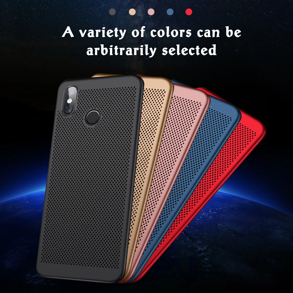 Чехол для Xiaomi Redmi Note 7 6 Pro чехол 5 6A Plus 5A теплоотвод роскошные жесткие чехлы