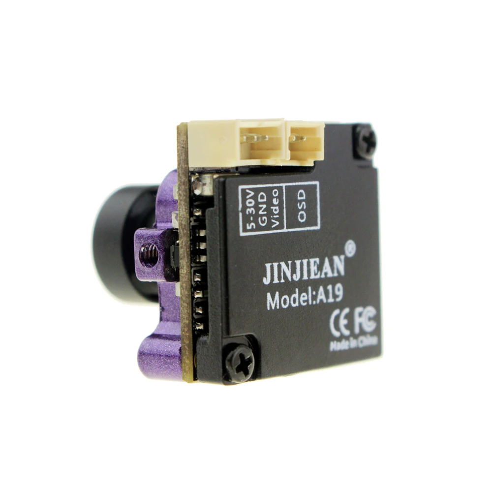 Мини A19 FPV камера HD D1960H 1500TVL PAL/NTSC 2,1 мм/2,3 мм объектив Высокое разрешение Подсветка окружающей среды RC Дрон