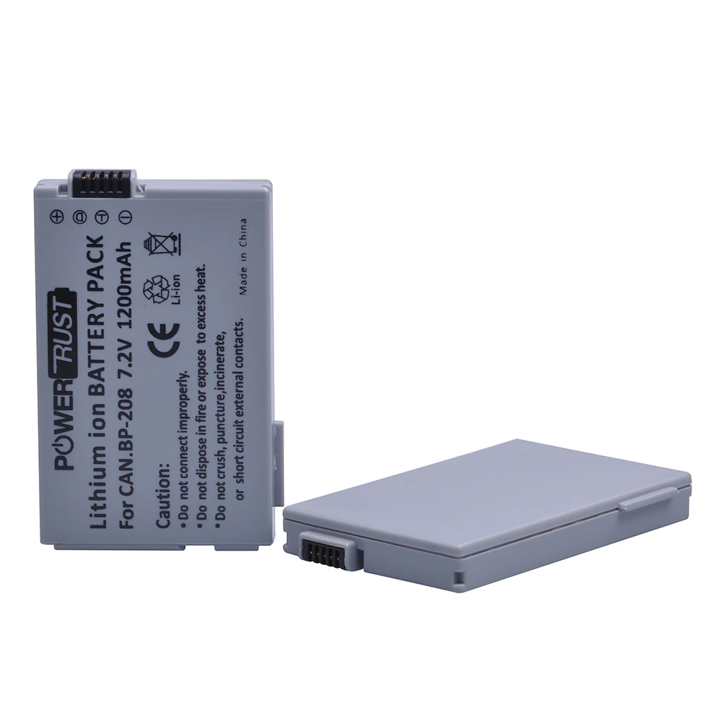 BP 208 BP208 4 шт. запасная батарея камеры для Canon DC10 DC19 DC20 DC21 DC22 DC40 DC50 DC51 DC95 DC100 DC200 DC201