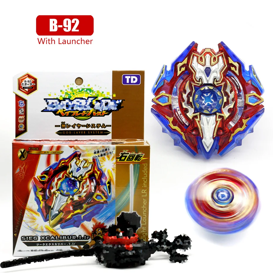 BEYBLADE BURST B-96 B128 B127 SUPER Z тройной набор бустеров BB11910 w/Sword Launcher