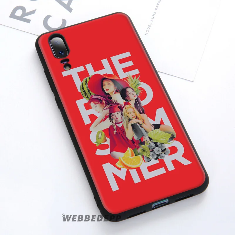 WEBBEDEPP Red Velvet Pop Soft Case For Huawei P30 P20 Pro P10 P9 Lite 2017 P Smart 2019 &amp Nova 3 3i Y9 |