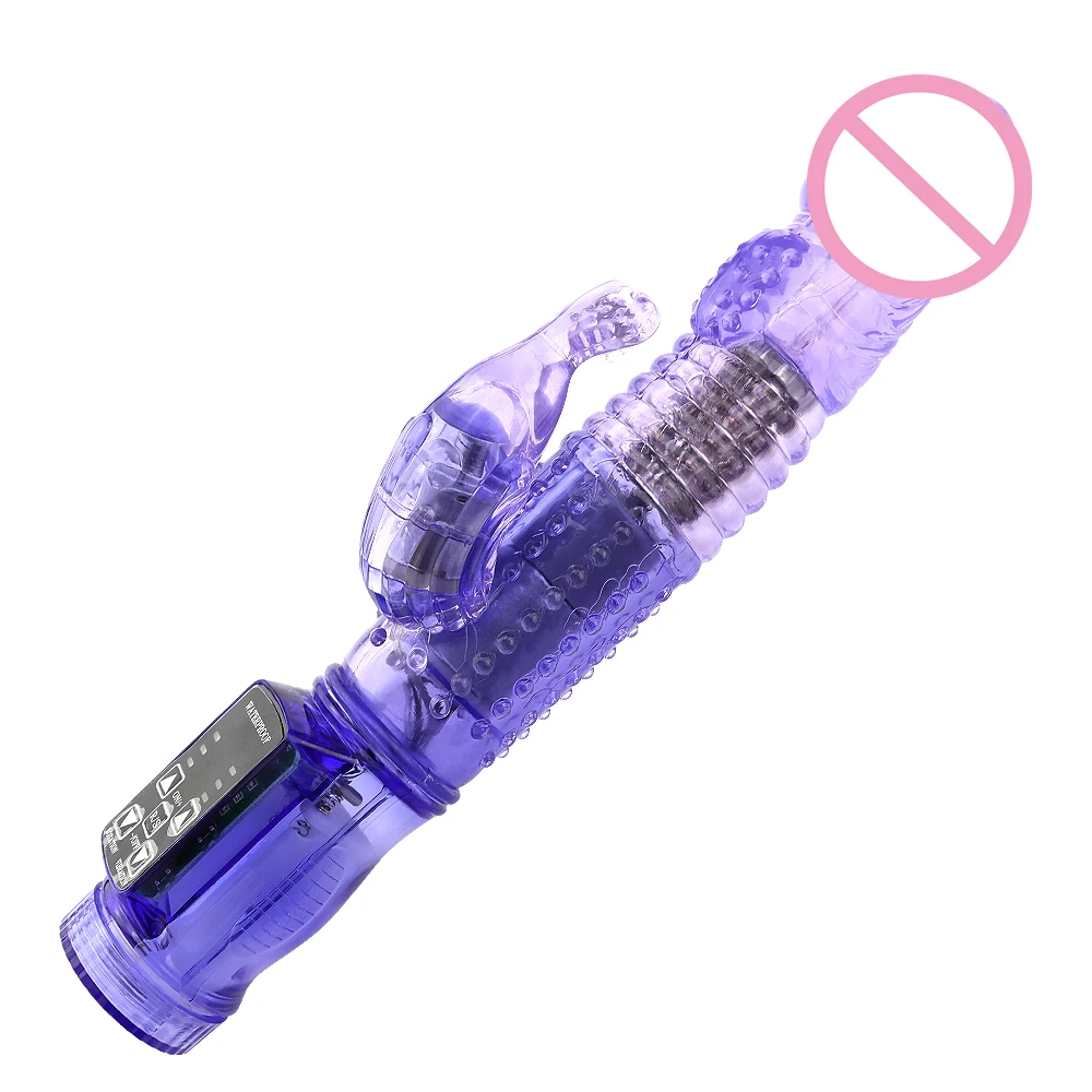 Adult 12 Speeds Up Vibration and Rotation Rabbit Vibrators Female Masturbator G Spot Vibrator Massager Women adult toys Product | Красота и
