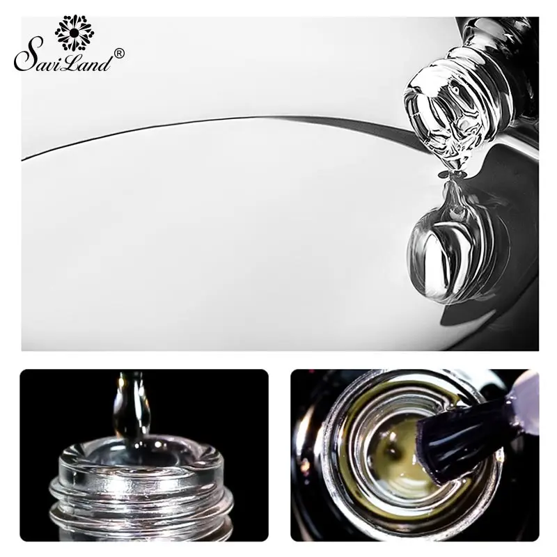 Saviland маникюрный Гель лак для нейл арта прозрачный клей арта|Клей ногтей| |