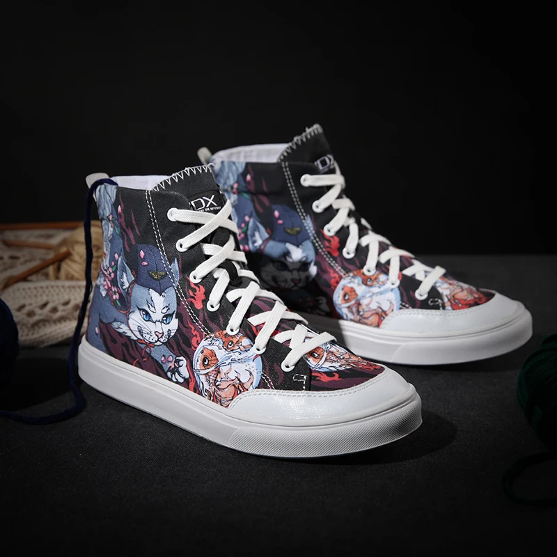 IDX Im cat Удобная оригинальная граффити уличная школа китайская культура Рабочая