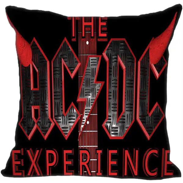 Square Pillowcases Декоративная Наволочка на заказ, музыкальная лента, Acdc стиль, квадратная Наволочка на молнии, 35X35,40x40,45x45 см(одна сторона), 180516-54 - Цвет: Square Pillowcases