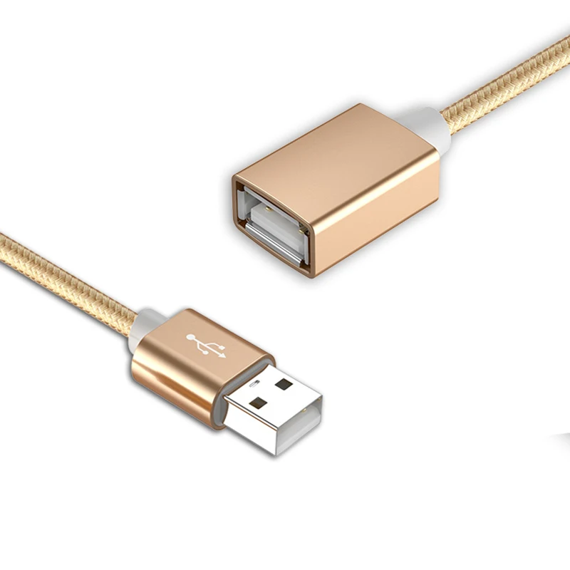 Thbelieve USB Fmale-Male кабели 1 м нейлоновые плетеные к удлинительные поддержка Прямая