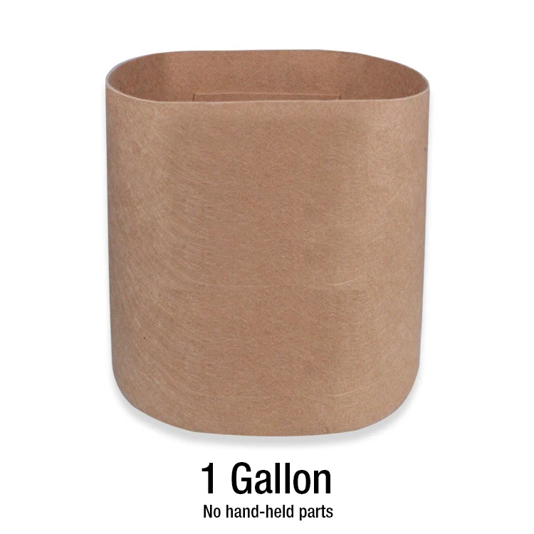 Brown-1 gallon 1-10 галлонов ткани для выращивания сумки дышащие горшки для цветов корень мешок контейнер завод умные горшки ручки Садовые принадлежности цветочный горшок - Цвет: Brown-1 gallon