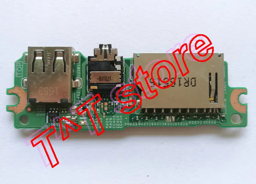 Оригинальный 3468 USB аудио SD кардридер плата V14 V15 CHA01 XWCFR F13P3 RJRCN тест хорошая