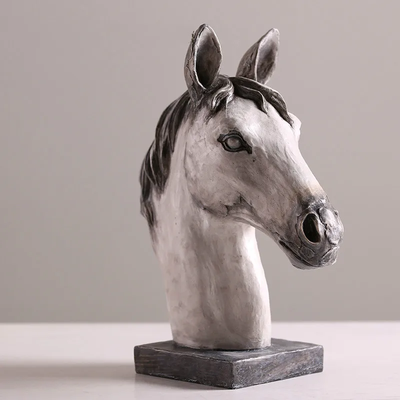 2017 Новый европейский стиль старых собак может бюст украшение из смолы голова