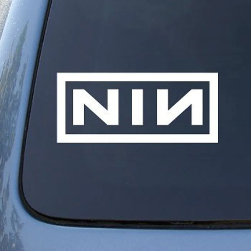 Виниловые наклейки NIN для окон автомобильный бампер коробка инструментов