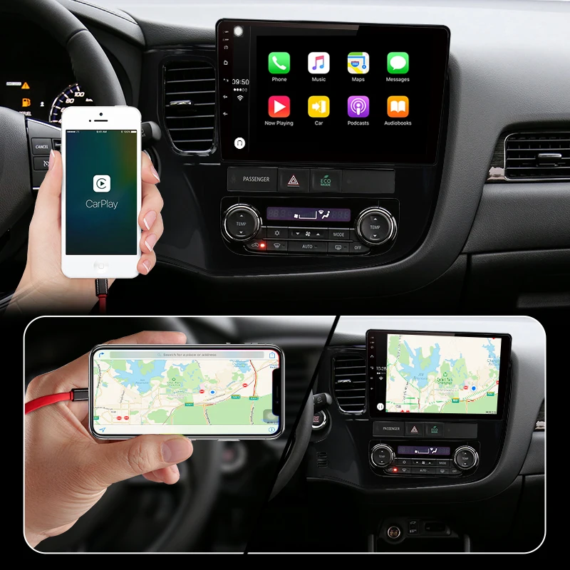 Junsun 4G+ 64G CarPlay DSP Android 8,1 автомобильный Радио Мультимедиа Стерео Аудио плеер gps 2 Din для hyundai Santa Fe 2 2006-2012 без DVD