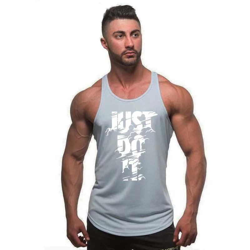 2018 Brand clothing Fitness tank top men Cotton Sleeveless shirt bodybuilding vest new brand tracksuits muscle clothes | Мужская одежда