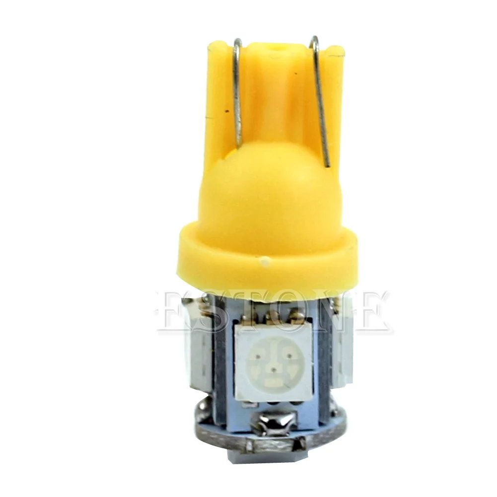 Новинка T10 5050 SMD 5 светодиодсветодиодный автомобильная лампа с клиновидным задним