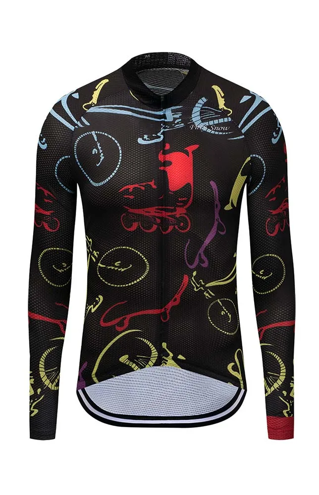 only jersey Комплект из Джерси для велоспорта, Мужская Зимняя Теплая Флисовая одежда для велоспорта, одежда для горного велосипеда, костюм для триатлона, спортивная одежда, облегающий костюм - Цвет: only jersey