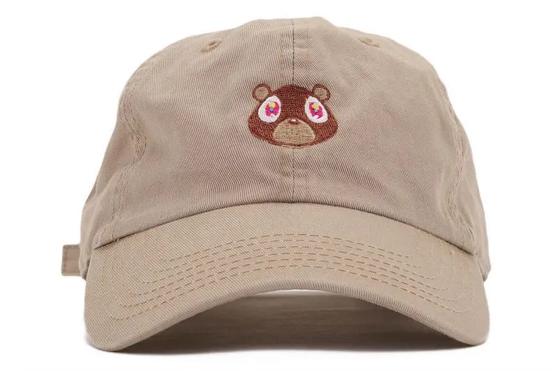 Кепка Kanye West Ye Bear Dad летняя бейсбольная кепка для мужчин и женщин унисекс с