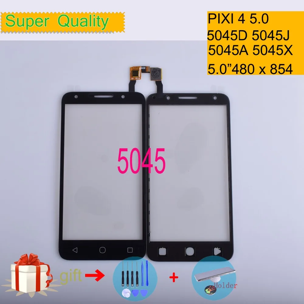 

For Alcatel One pixi 4 4G 5045 OT5045 5045A 5045D 5045G 5045J Touch Screen Panel Sensor Digitizer Front Glass Touchscreen 5045X