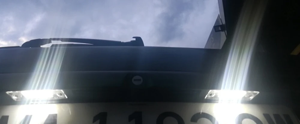 2 шт. автомобиль 18LED номер Подсветка регистрационного номера лампа для Audi A4 B5 для детей ростом 95-01 S5 B5 A3 8L S3 Sportback A4 S4 Avant для детей ростом 95-99 6000 К ксенон белый