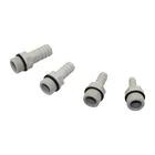 Прямой соединитель с зазубриной 681012 мм на резьбу 38 дюйма, садовый аквариумный воздушный насос, соединитель для пластиково-стальных труб, 3 шт.