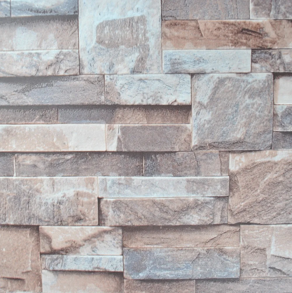 Кухня 3D эффект тисненая кирпичная каменная настенная Бумага Винил природа