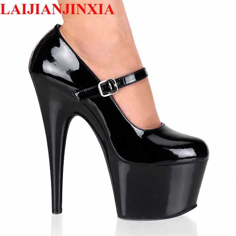 New Spring 15cm High Heels Pumps Night Club Party Queen Dance Shoes Platform Pumps Women Dress Dance Pumps Shoes