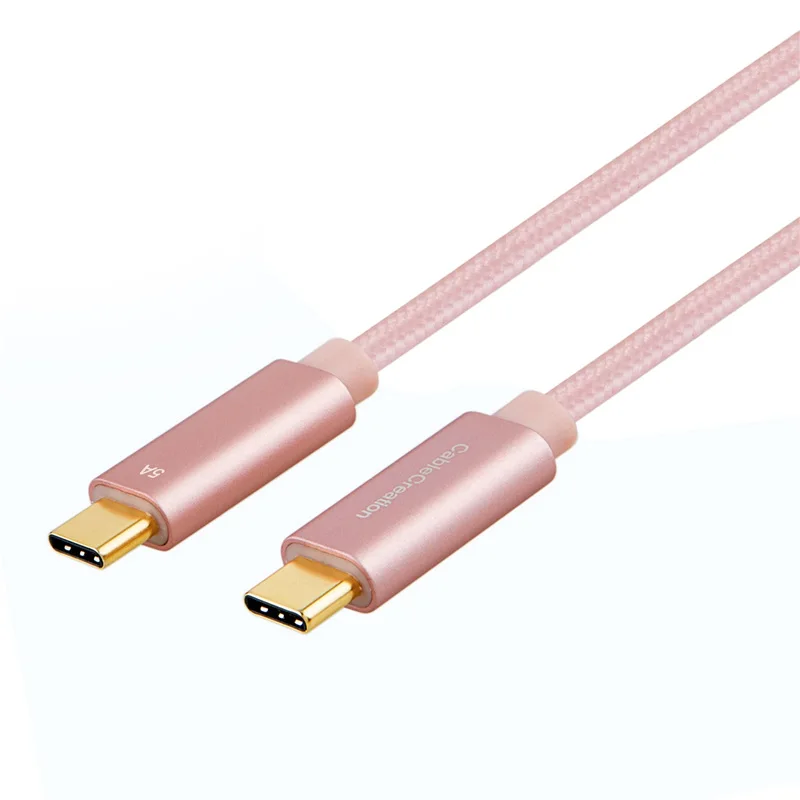 Кабель USB Type C (5A) кабель быстрой зарядки мощностью 100 Вт совместимый с MacBook Pro 15