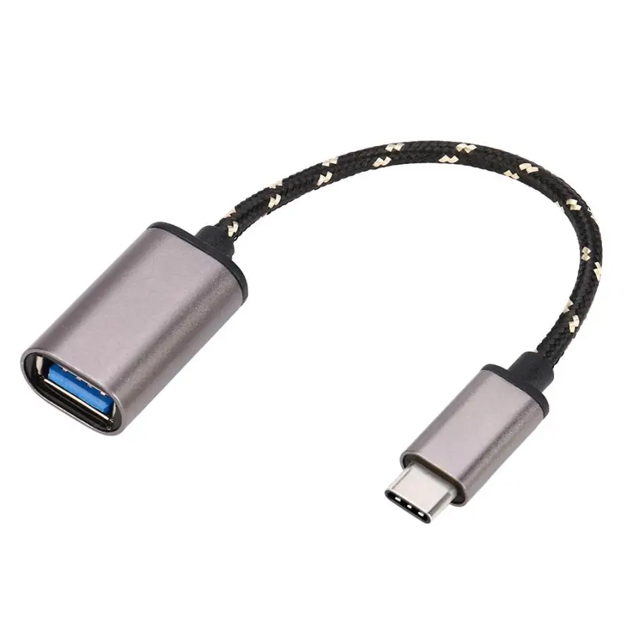 Высокое качество Новый тип c USB C OTG кабель USB3.1 Мужской к USB2.0 a женский разъем