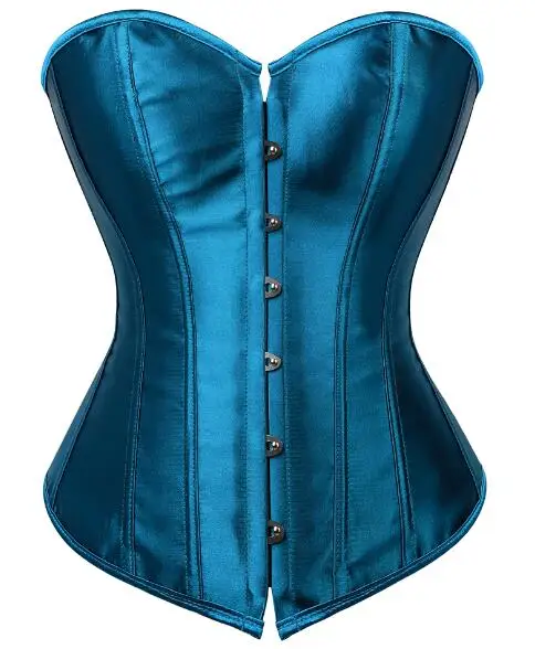 808 blue2 Caudatus женские корсеты, бюстье, верх под грудь, топы, атласный сексуальный корсет-костюм, Корсетная парча, винтажный стиль, для невесты, большие размеры, Korsett - Цвет: 808 blue2
