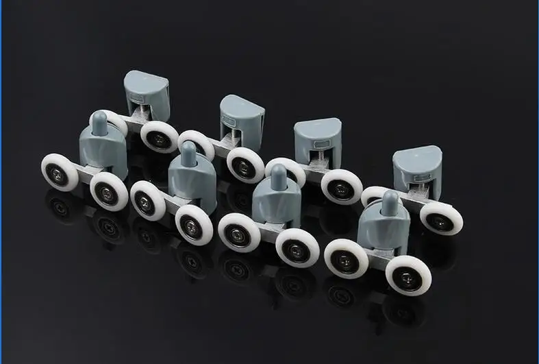 Ролик для душевой двери ролик стеклянной дуговой дуги комнаты шкив раздвижной