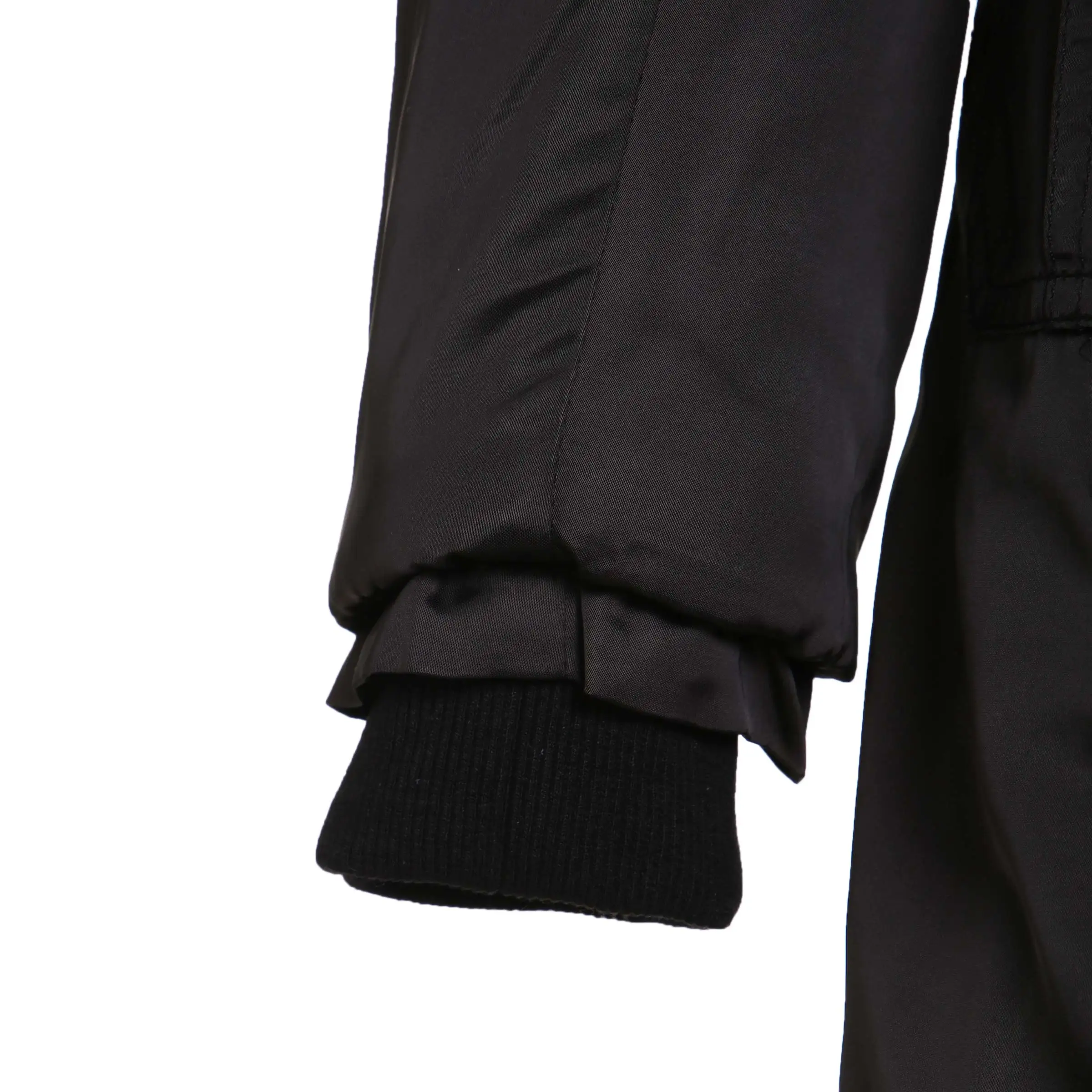 Готическое Женское зимнее плотное теплое хлопковое пальто Длинная черная парка