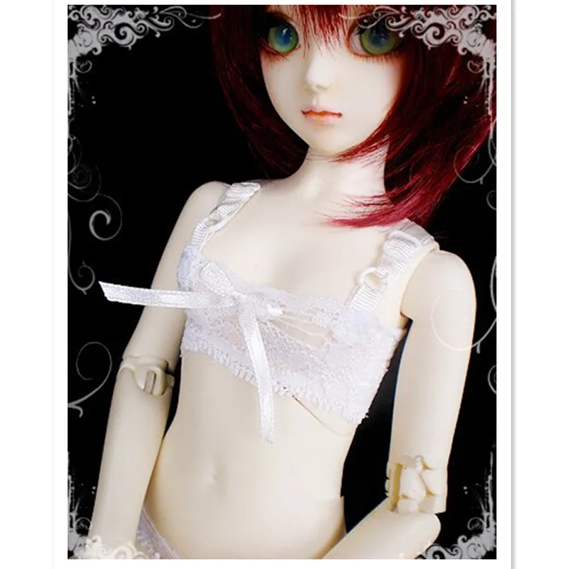 1/3 1/4 1BJD Одежда для кукол сексуальное кружевное нижнее белье белый сексуальный