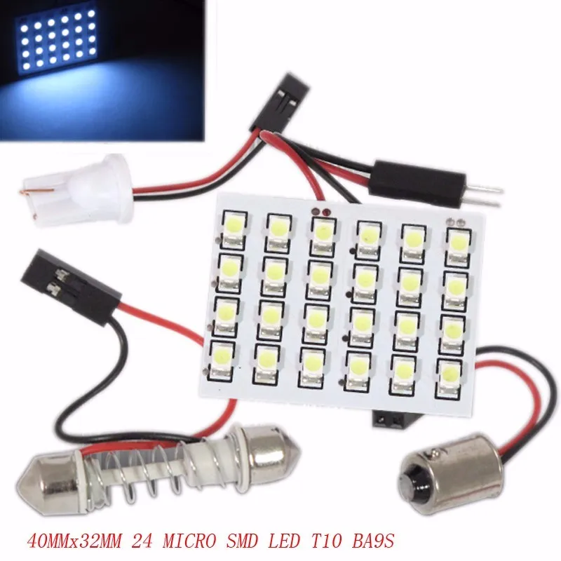 Фонарь задсветильник CNSPEED 24 Micro Smd СВЕТОДИОДНЫЙ T10 Ba9s панельная лампа для чтения