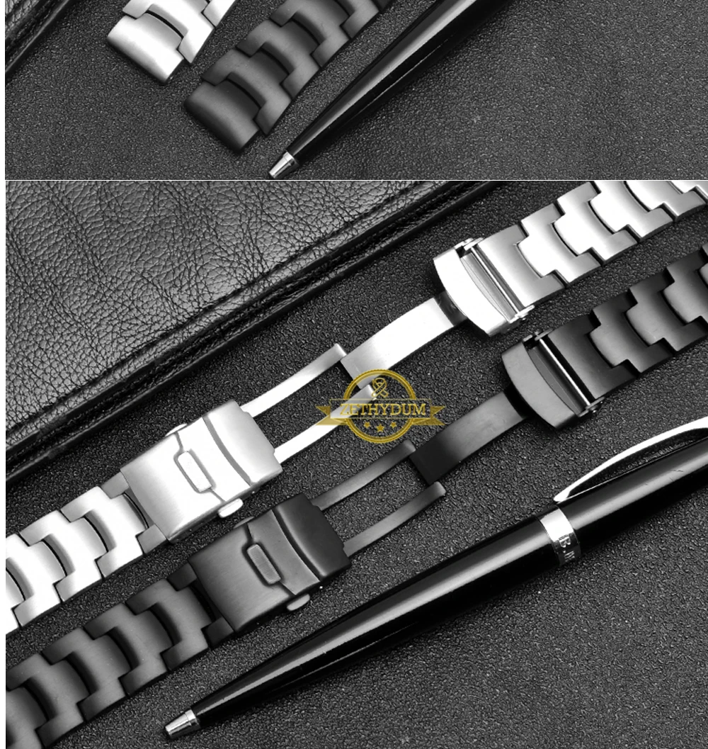 Твердый ремешок из нержавеющей стали для часов casio PRG-260 200 270 250T PRW-2000 3500 5000 PAW-2500 T ремешок для часов из цельного металла