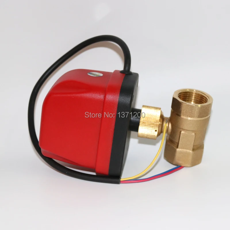CWX-50K DN20 G3/4 &quotшаровой кран быстрой установки для системы обогрева квартиры AC220V CR03