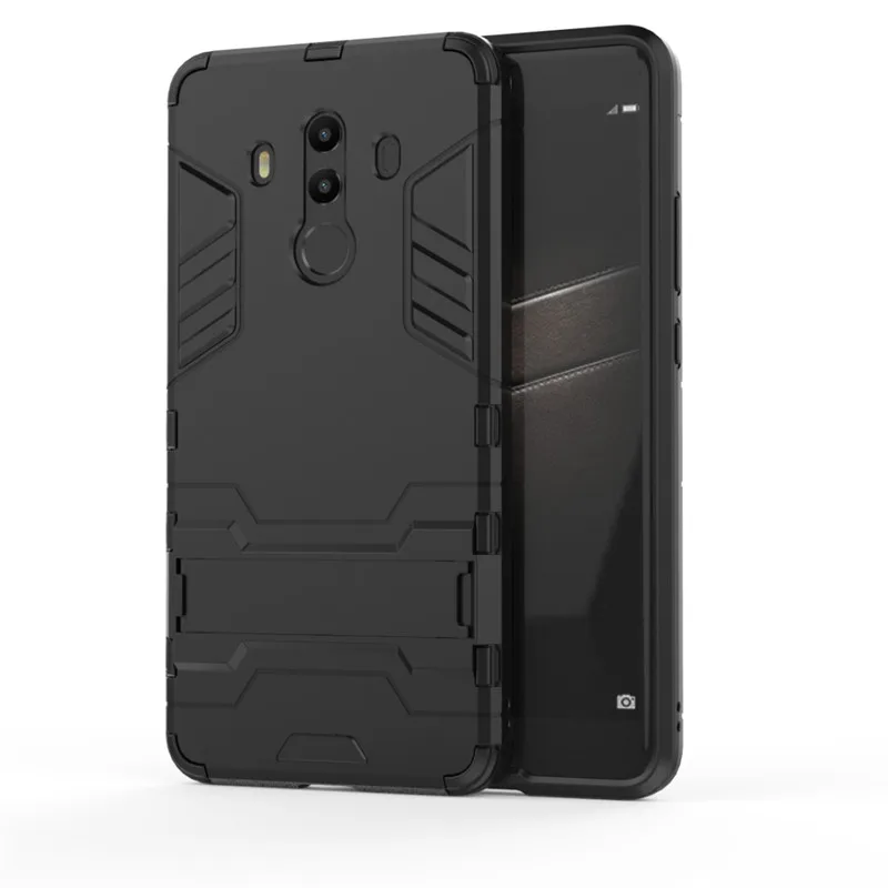 For Huawe Mate 8 9 10 Case Soft TPU Armor Shockproof Stand Silicone Phone Back Cover Shell Huawei Pro Holder Cases |
