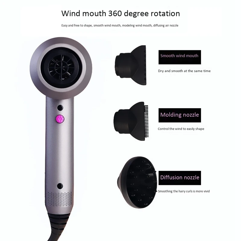 Фен для волос с отрицательными ионами домашний молоток постоянным температурным
