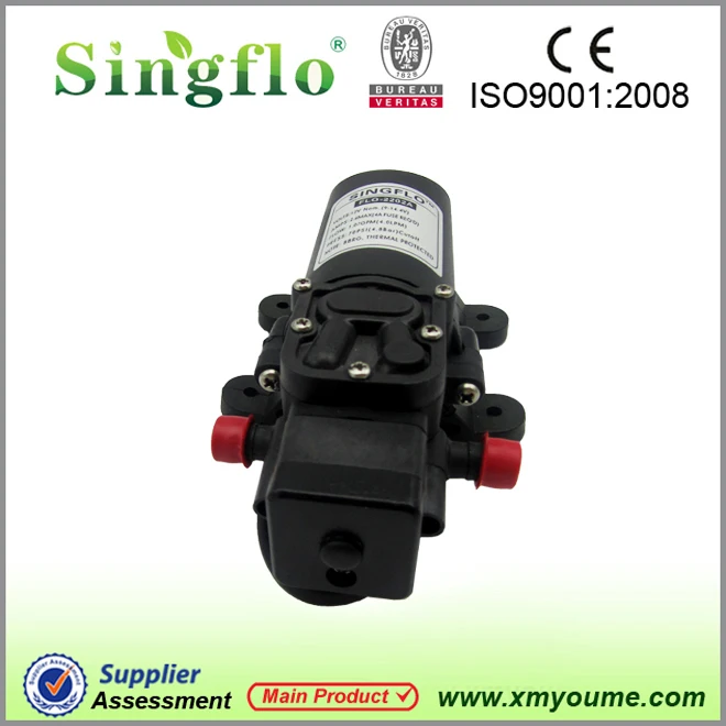 Электрический опрыскиватель насос для сельского хозяйства или воды 12В мини 80psi