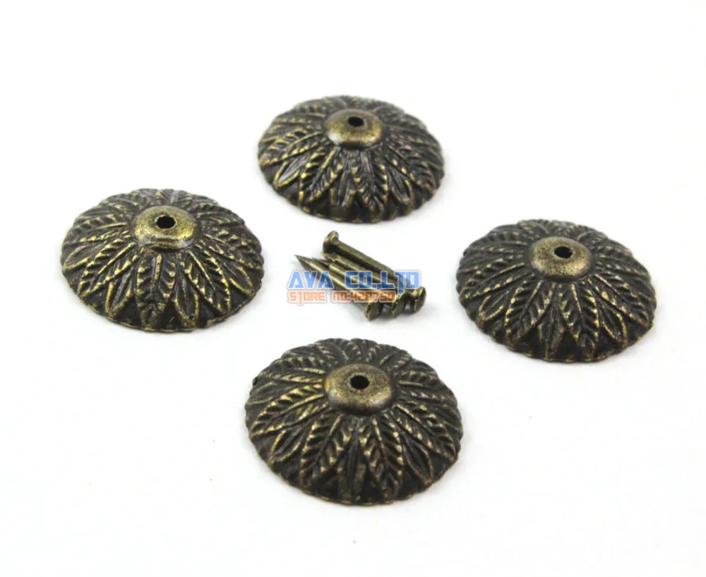 100 шт. 18 мм античные латунные строительные ногти круглые | Обустройство дома