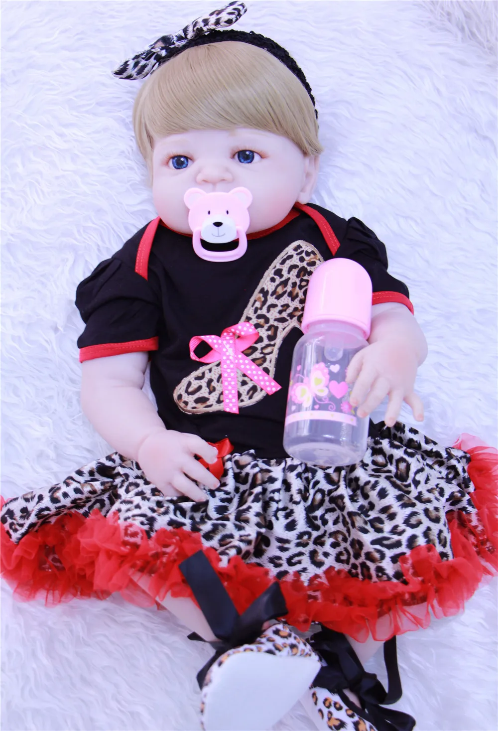 

Bebe girl reborn dolls toys 22"NPK full body silicone reborn baby dolls bebe alive boneca reborn silicone completa