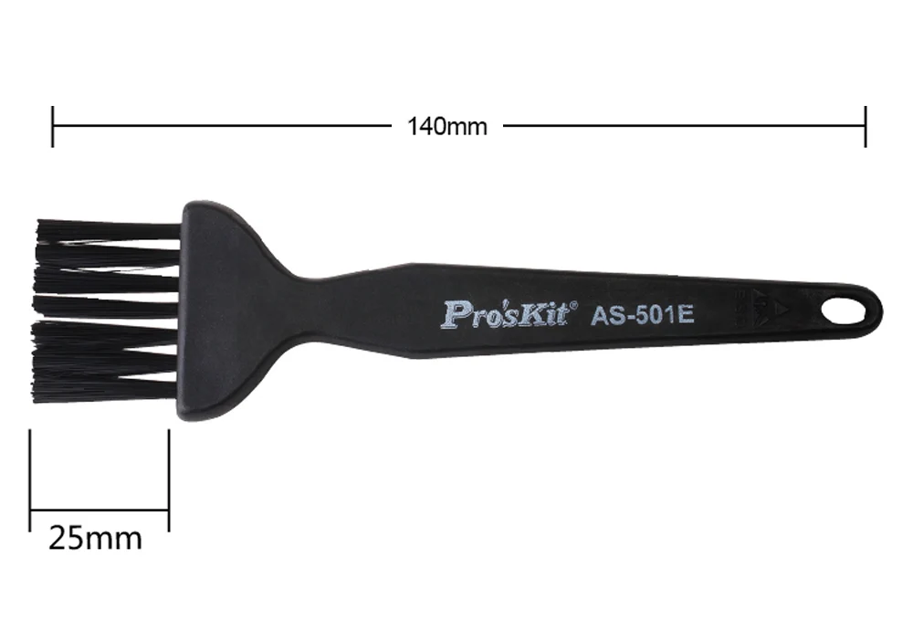 Pro'sKit AS-501E антистатические прямой хвостовик небольшой кисточки для компонент тематические товары про рептилий и земноводных машины плат