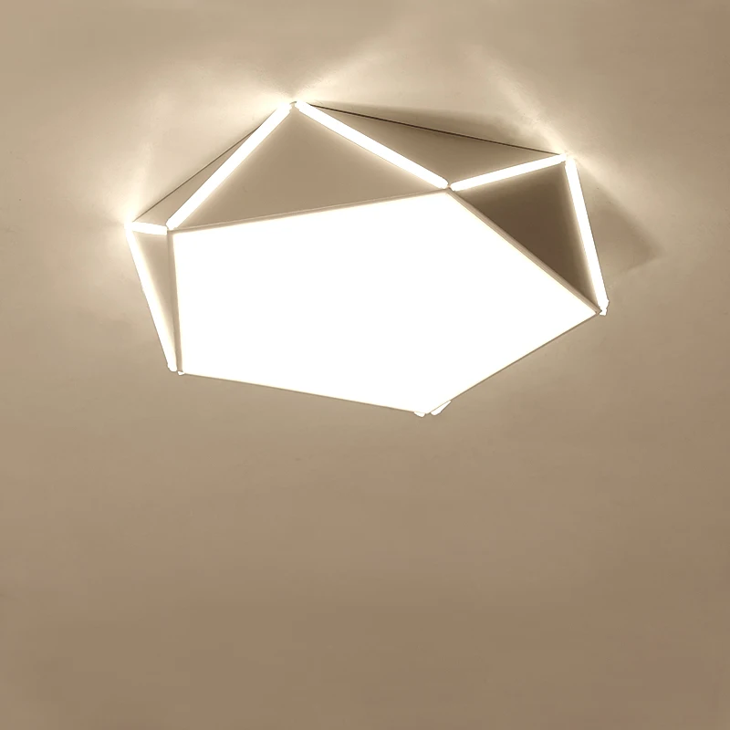 Потолочные светильники Horsten с геометрическим дизайном 36 Вт пультом
