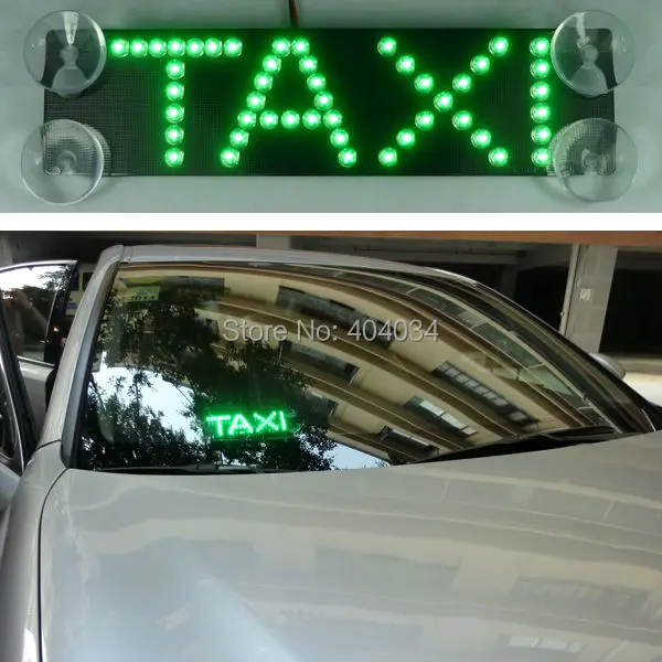 Taxi led light 17 5X4 5 см Дополнительные стоп-сигналы refit Автомобильный свет знак с