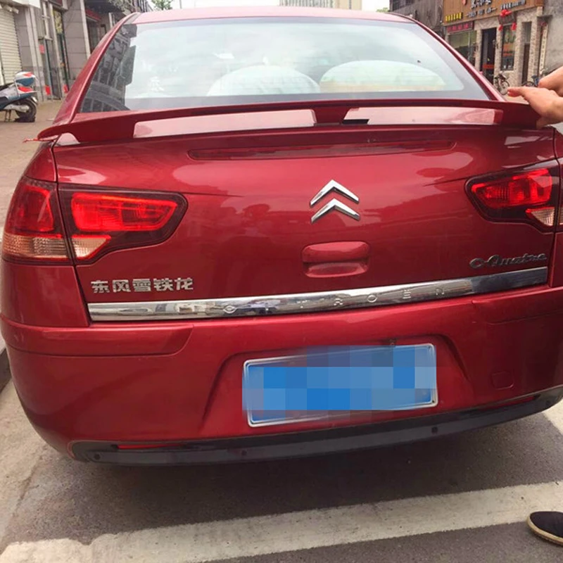 Спойлер заднего крыла для Citroen C4L из АБС-материала Праймер цвет задний спойлер