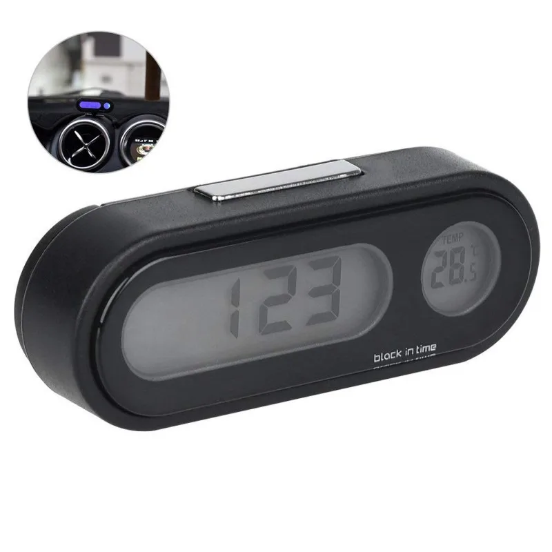 Цифровые часы для автомобиля электронные мини украшение автомобиля| |