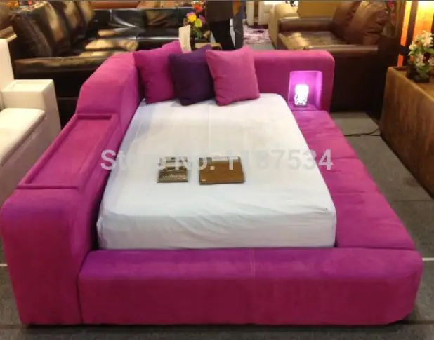 

Современная мебель для спальни, роскошная мебель для спальни, рама для кровати, двуспальная мягкая кровать E609