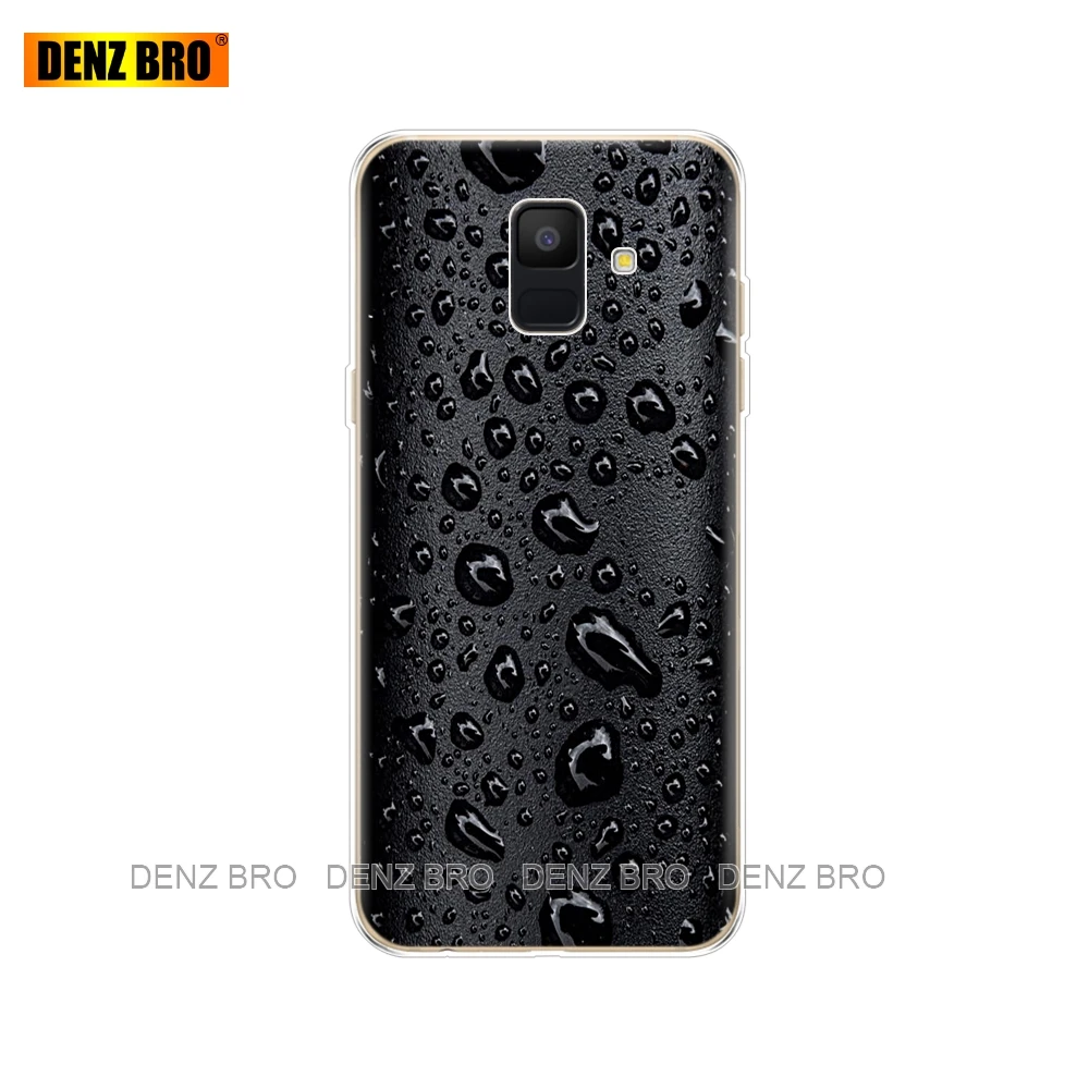 61801 Для samsung Galaxy A6 чехол Dual SIM SM A600 A600F для samsung A6 plus A605 A605F чехол с рисунком защитный чехол бампер - Цвет: 61801