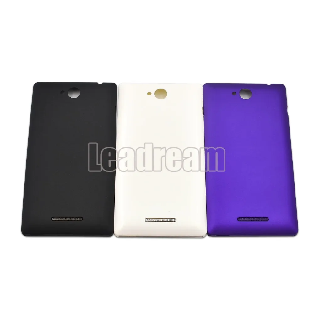 Задняя крышка батарейного отсека для Sony C S39 S39h C2304 C2305 S39c 50 шт./лот Бесплатная