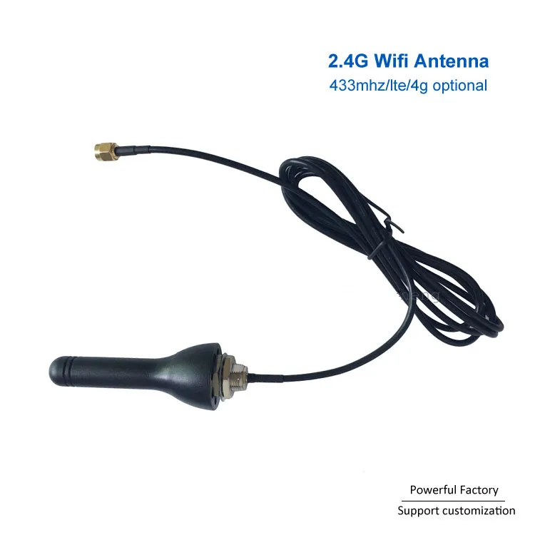 Ipex 2 4g Wi-Fi антенна наружная Водонепроницаемая GSM/GRPS 433mhz lte с SMA male 1 шт. | Мобильные